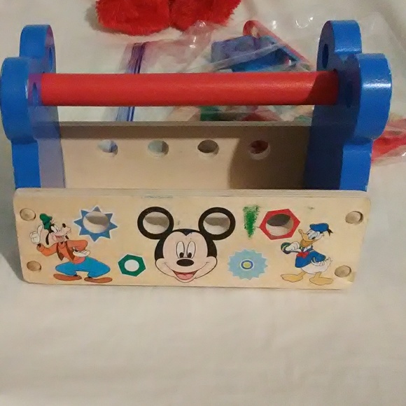 SALE Used Bundle Of Toys Elmo/Mickey Toolbox - Picture 3 of 8